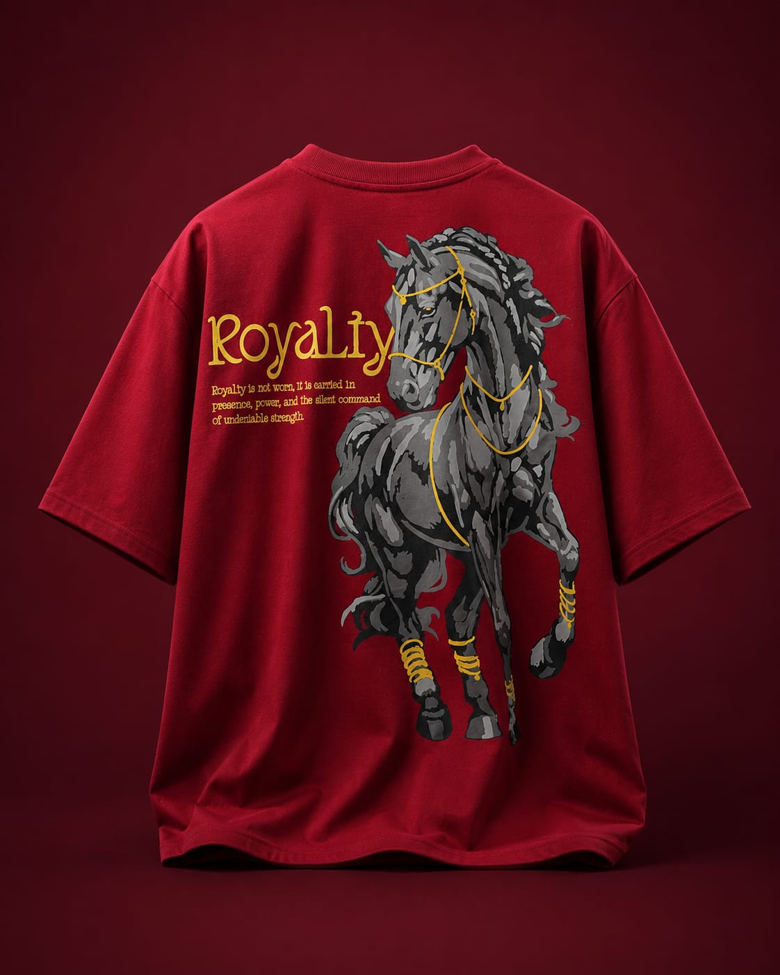 ONYX STEED — Oversized Tshirt