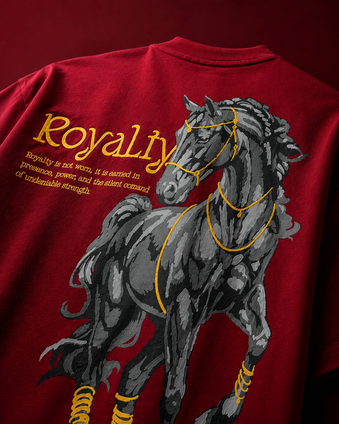 ONYX STEED — Oversized Tshirt