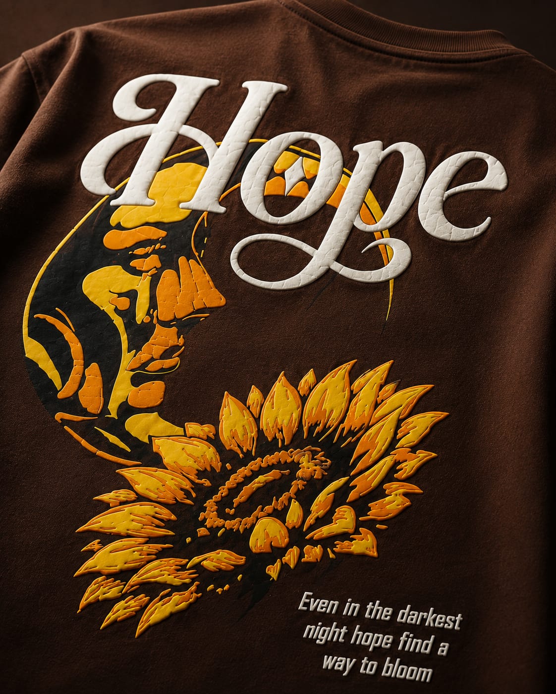 PERENNIAL HELIANTHUS — Oversized Tshirt