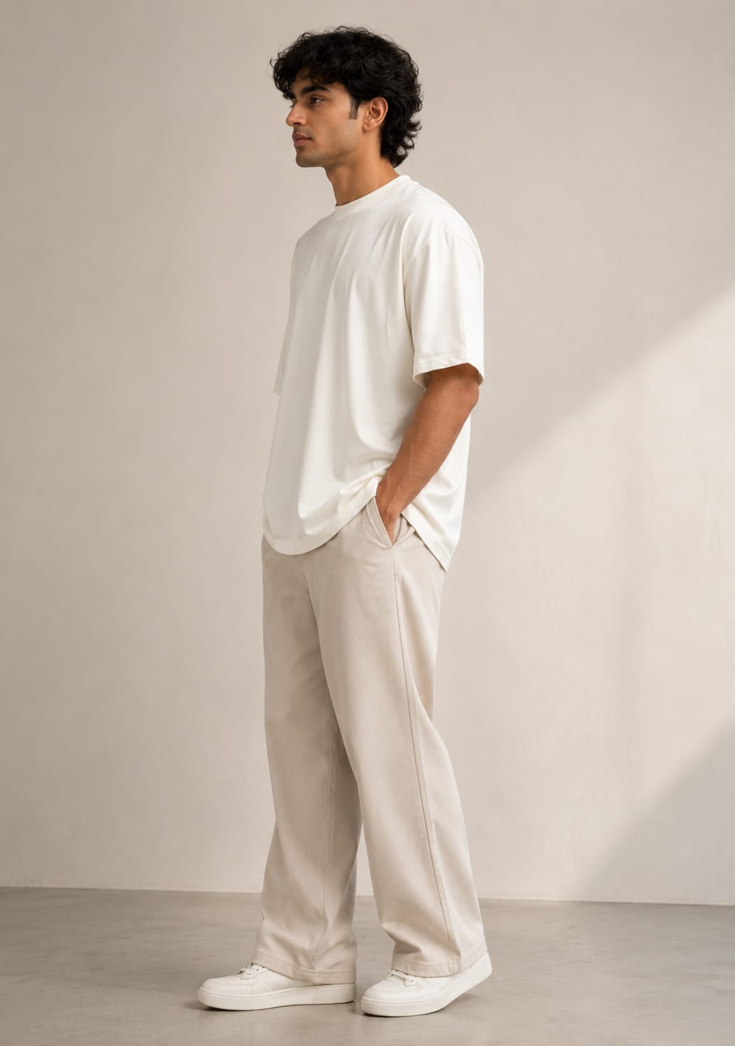 Off White Oversized T-Shirt