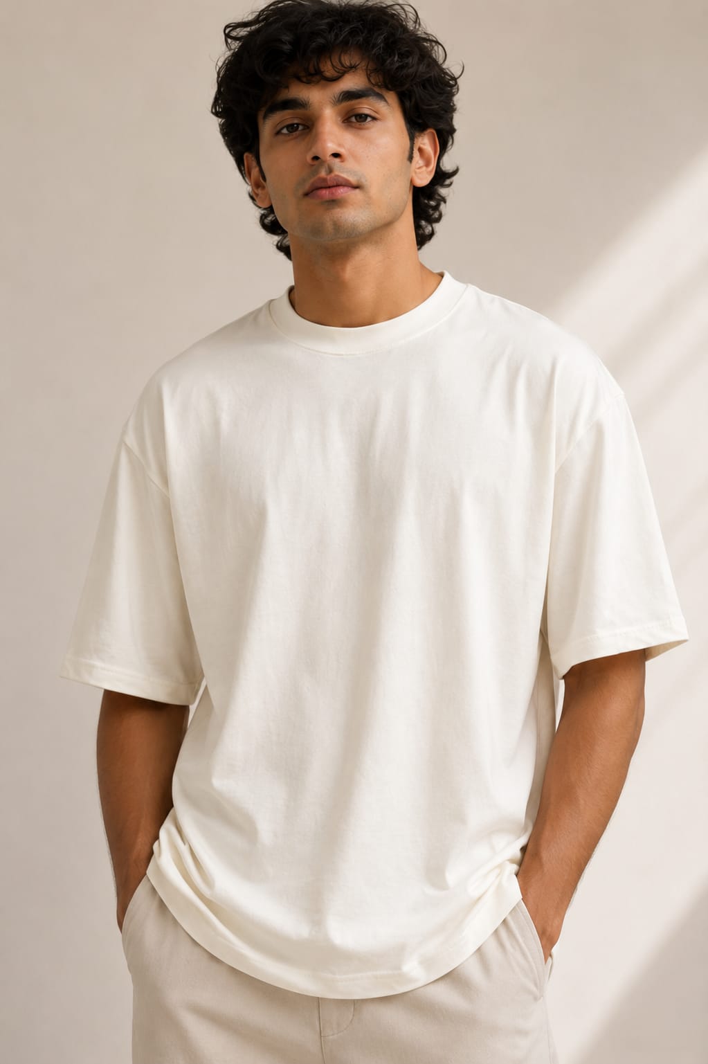 Off White Oversized T-Shirt