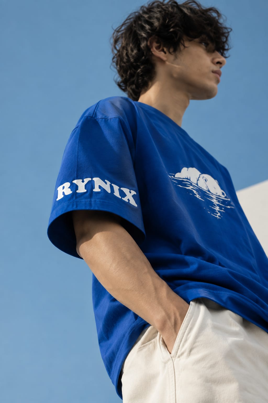 Polar Blue Oversized T-shirt