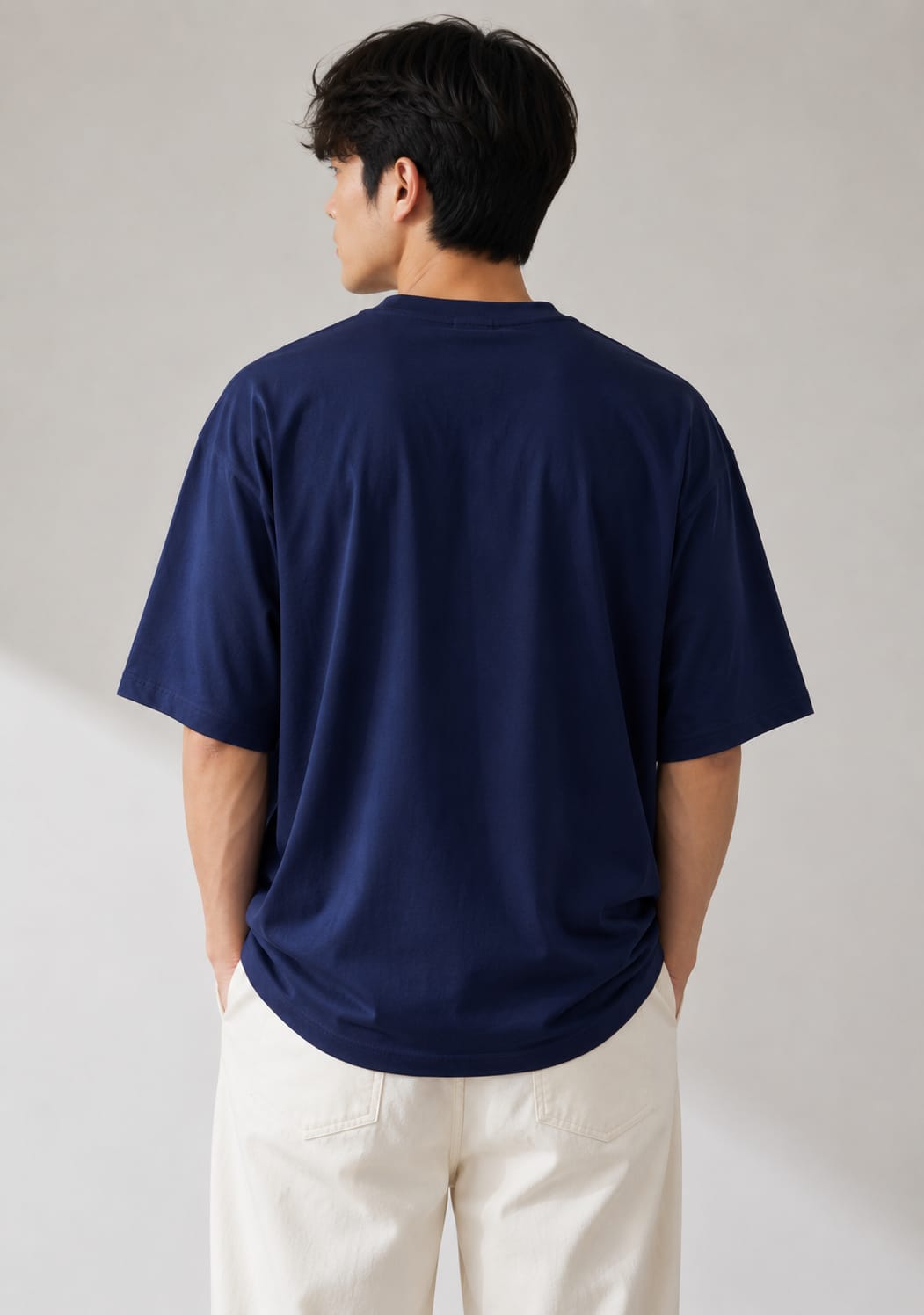 Deep Navy Oversized T-Shirt