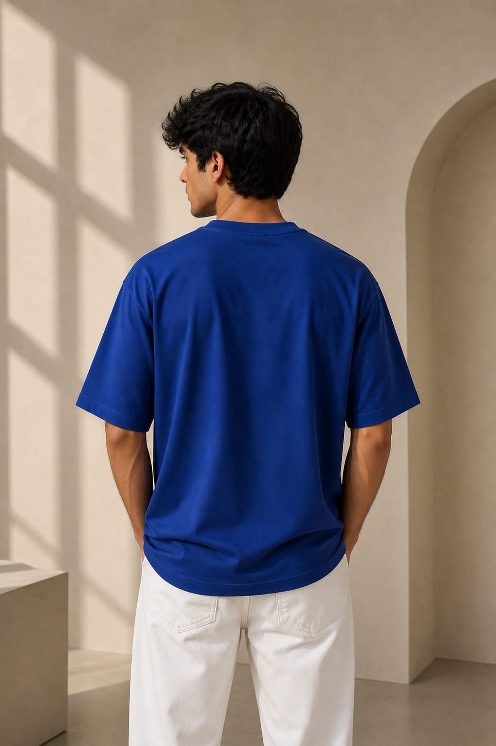 Royal Blue Oversized T-shirt