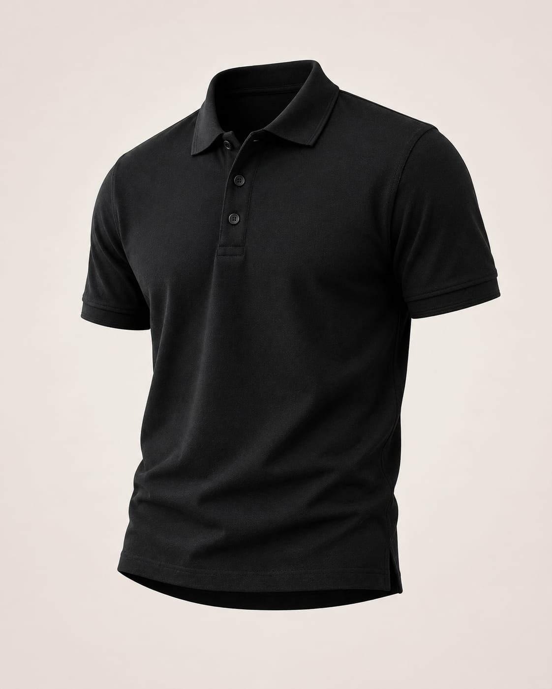 Essential Polo – Jet Black