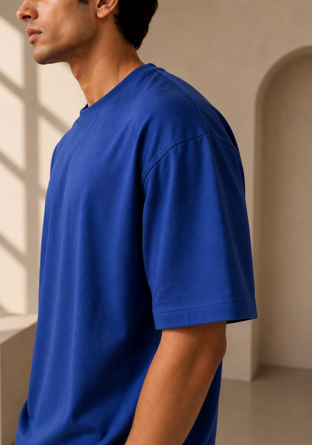 Royal Blue Oversized T-shirt