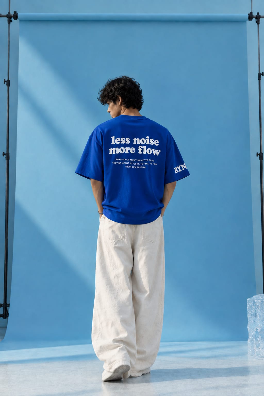 Polar Blue Oversized T-shirt